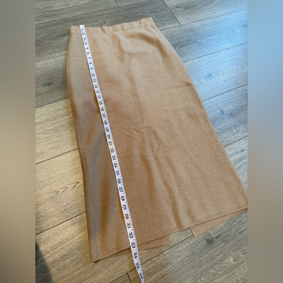 Aritzia The Group Babaton Tan Midi Skirt - Picture 9 of 14